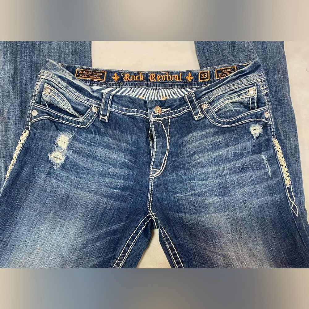 Like New! Rock Revival Jeans Size 33